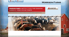 Desktop Screenshot of morrison-farms.com